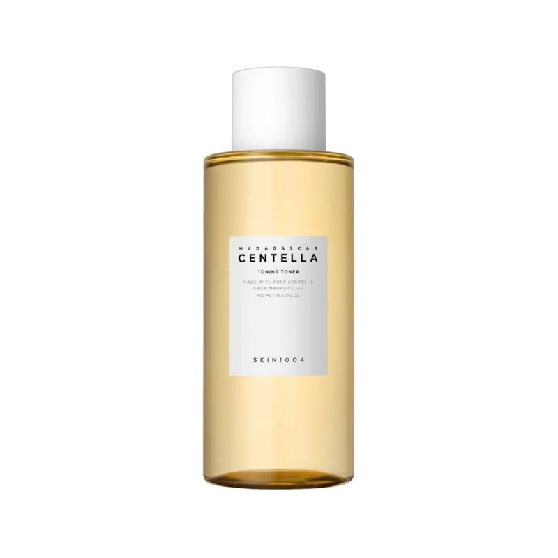 تونر لایه‌بردار ملایم سنتلا اسکین ۱۰۰۴ SKIN1004 Madagascar Centella Toning Toner حجم ۲۱۰ میلی‌لیتر