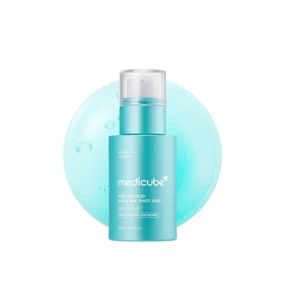 سرم آزلائیک اسید مدیکیوب مدل Azelaic Acid Exosome Shot 2000 حجم ۳۰ میلی‌لیتر