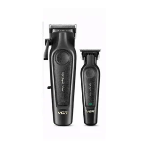 ست ماشین اصلاح سر و صورت وی‌جی‌آر V-197 & V-995