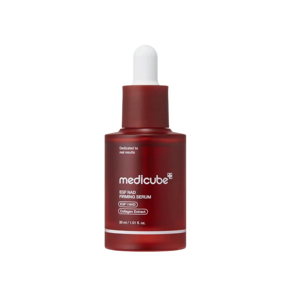 سرم سفت‌کننده و جوانساز مدیکیوب مدل EGF NAD Firming Serum حجم ۳۰ میلی‌لیتر