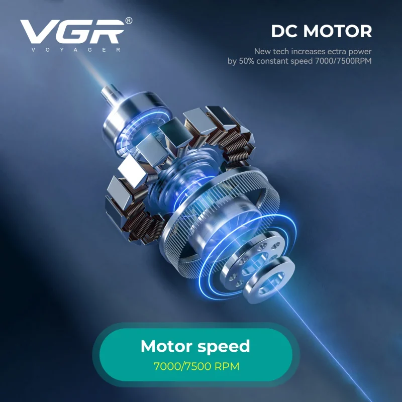 ماشین اصلاح سر و صورت وی‌جی‌آر مدل V-879T