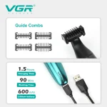 ماشین اصلاح تریمر مو و ریش وی‌جی‌آر مدل V-339S