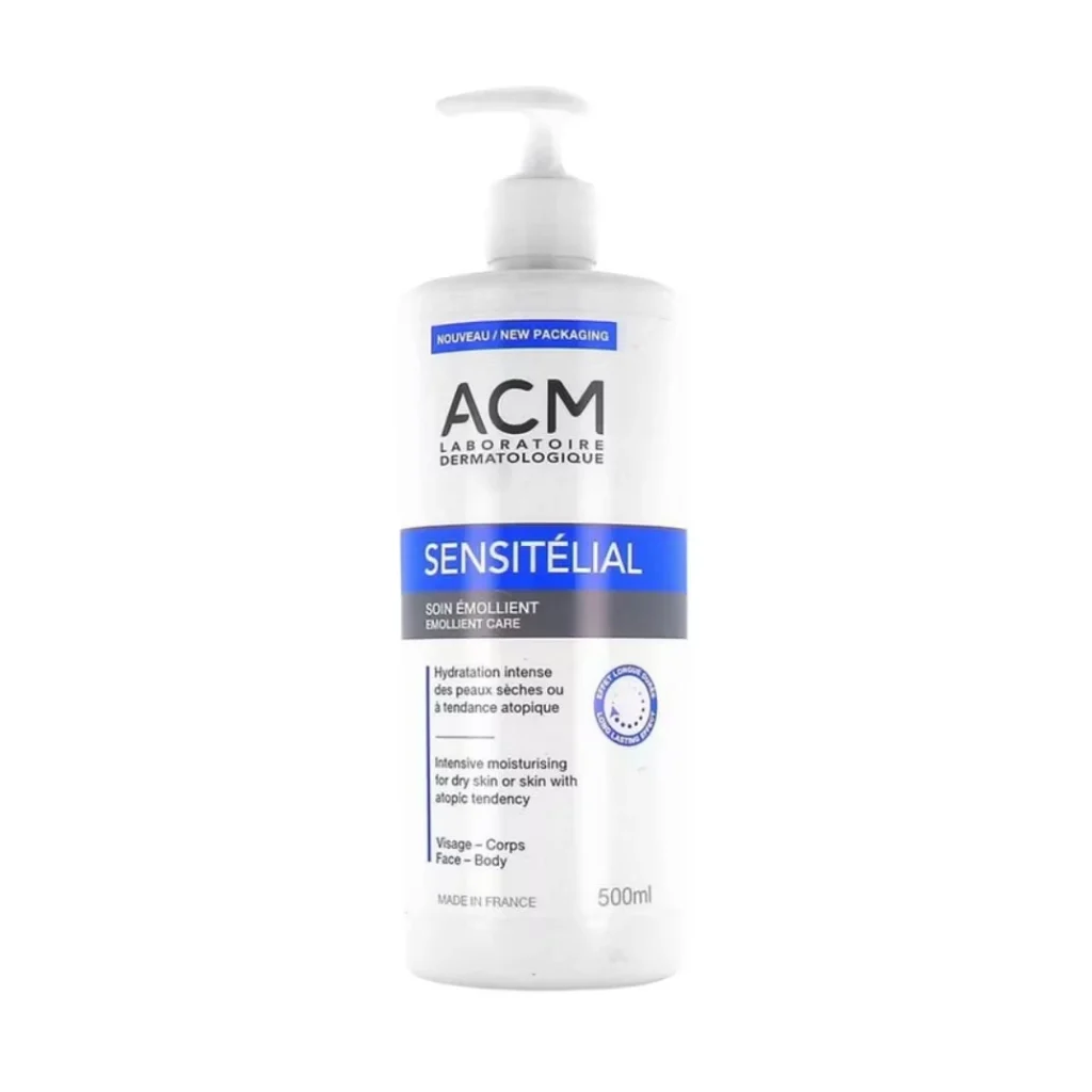 کرم امولینت ACM مدل Sensitélial حجم 500 میلی‌لیتر