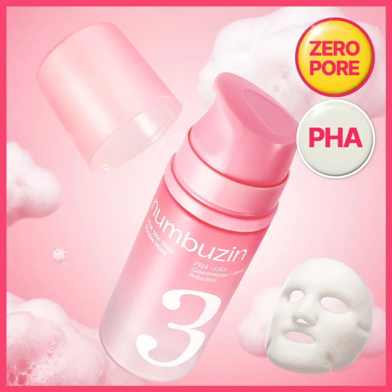 ماسک صورت حبابی نامبوزین مدل No.3 PHA Skin Prep حجم 90میل - تصویر 4