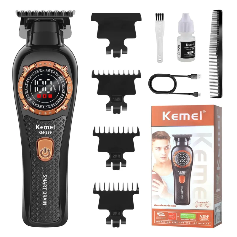 ماشین اصلاح مو و ریش کیمی مدل KM-999