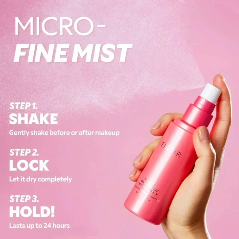 اسپری فیکس آرایش تیرتیر مدل Mask Fit Waterproof Setting Spray حجم ۸۰ میلی‌لیتر
