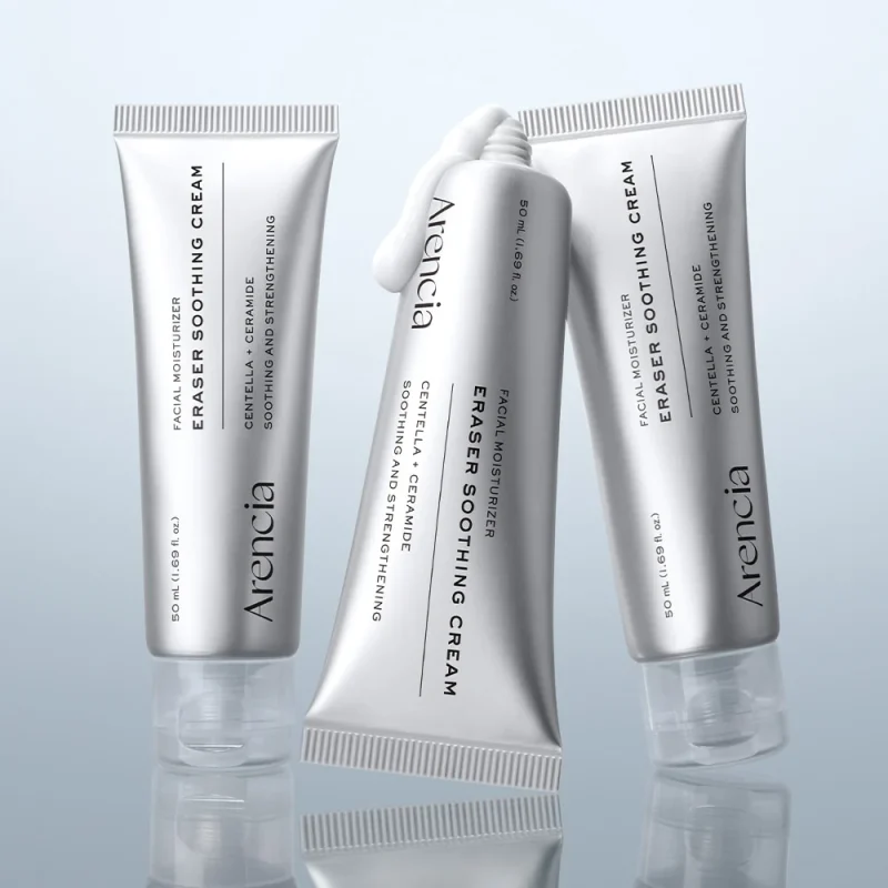 کرم مرطوب کننده صورت آرنسیا مدل Eraser Soothing Cream حجم 50 میلی‌لیتر