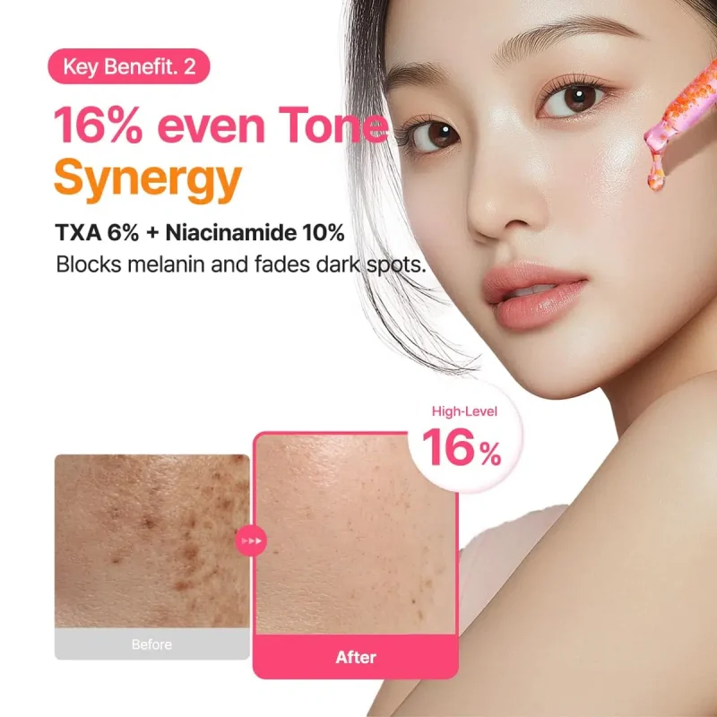 سرم ضدلک و ضدچروک پوریتو TXA 6 Niacinamide 10 Retinal حجم 30میل