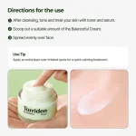 کرم آبرسان و تسکین‌دهنده توردین مدل BALANCEFUL Cica Cream حجم ۸۰ میلی‌لیتر