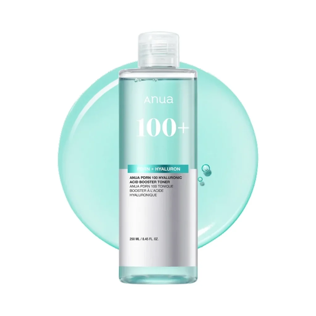 تونر آبرسان آنوا مدل PDRN 100 Hyaluronic Acid Booster حجم 250 میلی‌لیتر