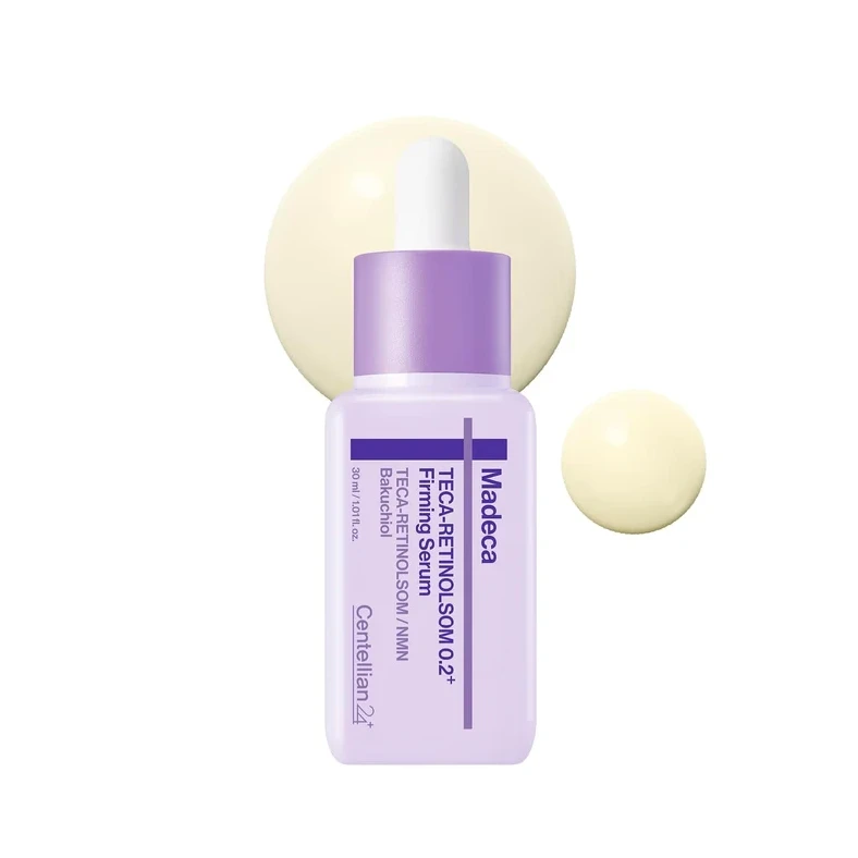 سرم سفت‌کننده و جوان‌ساز سنتلیان ۲۴ مدل Madeca TECA Retinolsom 0.2+ Firming Serum حجم ۳۰ میلی‌لیتر