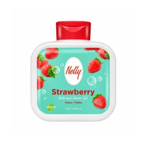 معرفی شامپو بدن نلی مدل Strawberry حجم 750میل
