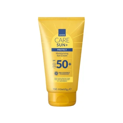 کرم ضدآفتاب مرطوب‌کننده آوون مدل Care Sun Protect SPF50+ حجم ۱۵۰ میل