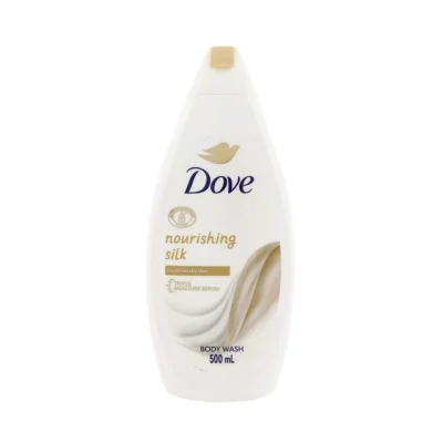 ژل شست‌وشوی بدن داو مدل Nourishing Silk حجم 500 میلی‌لیتر