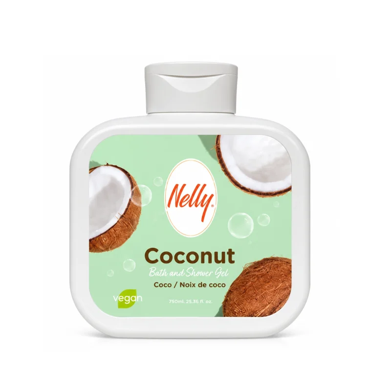 شامپو بدن نلی مدل Coconut حجم 750میل
