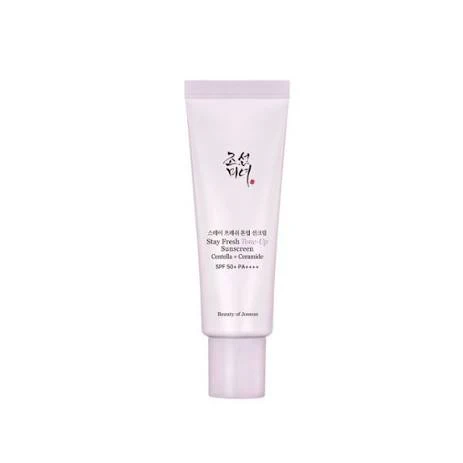 ضدآفتاب بی‌رنگ بیوتی آف جوسان مدل Stay Fresh Tone-Up Centella + Ceramide حجم ۵۰ میلی‌لیتر