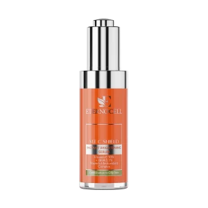 سرم روشن‌کننده پوست چرب اترنوسل مدل Vit C Shield حجم ۳۰ میلی‌لیتر