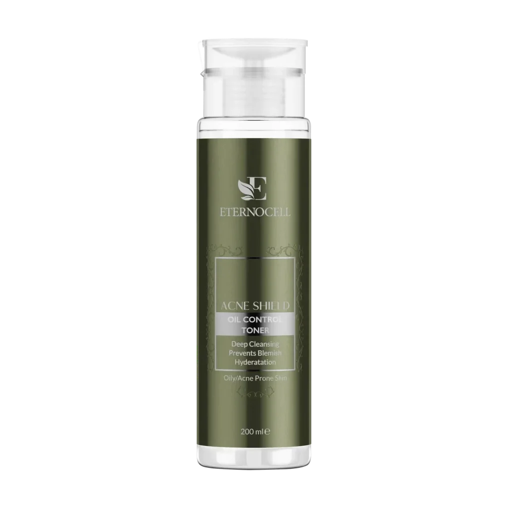 تونر کنترل چربی پوست اترنوسل مدل Acne Shield حجم ۲۰۰ میلی‌لیتر
