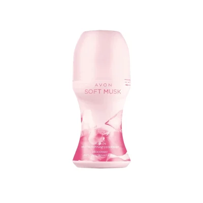 مام رول ضدتعریق زنانه آوون مدل Soft Musk حجم ۵۰ میل