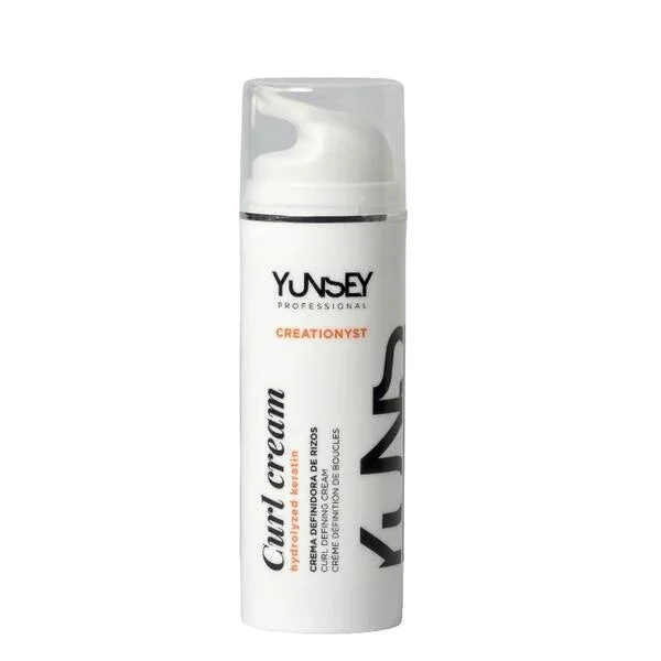 كرم مو فر حالت دهنده و آبرسان يانسی مدل Curl Crea حجم 150میل