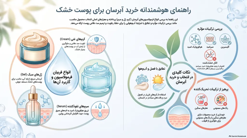 خرید آبرسان پوست خشک